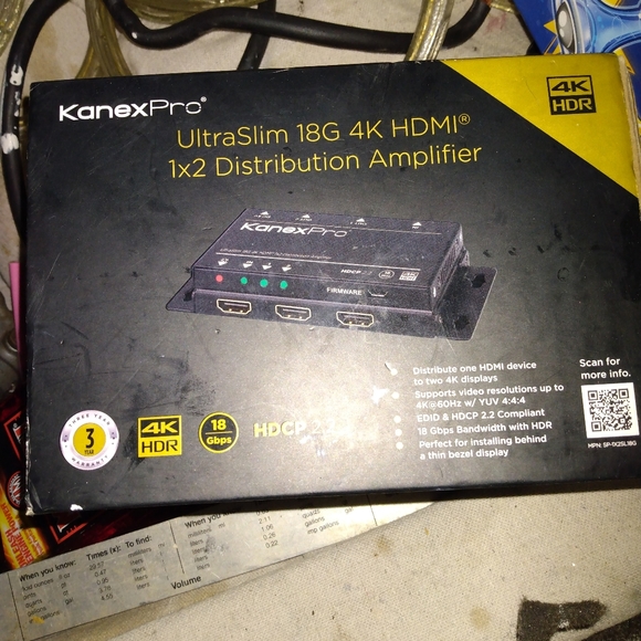 Kanex pro 4k Distribution Amplifier - Picture 1 of 7